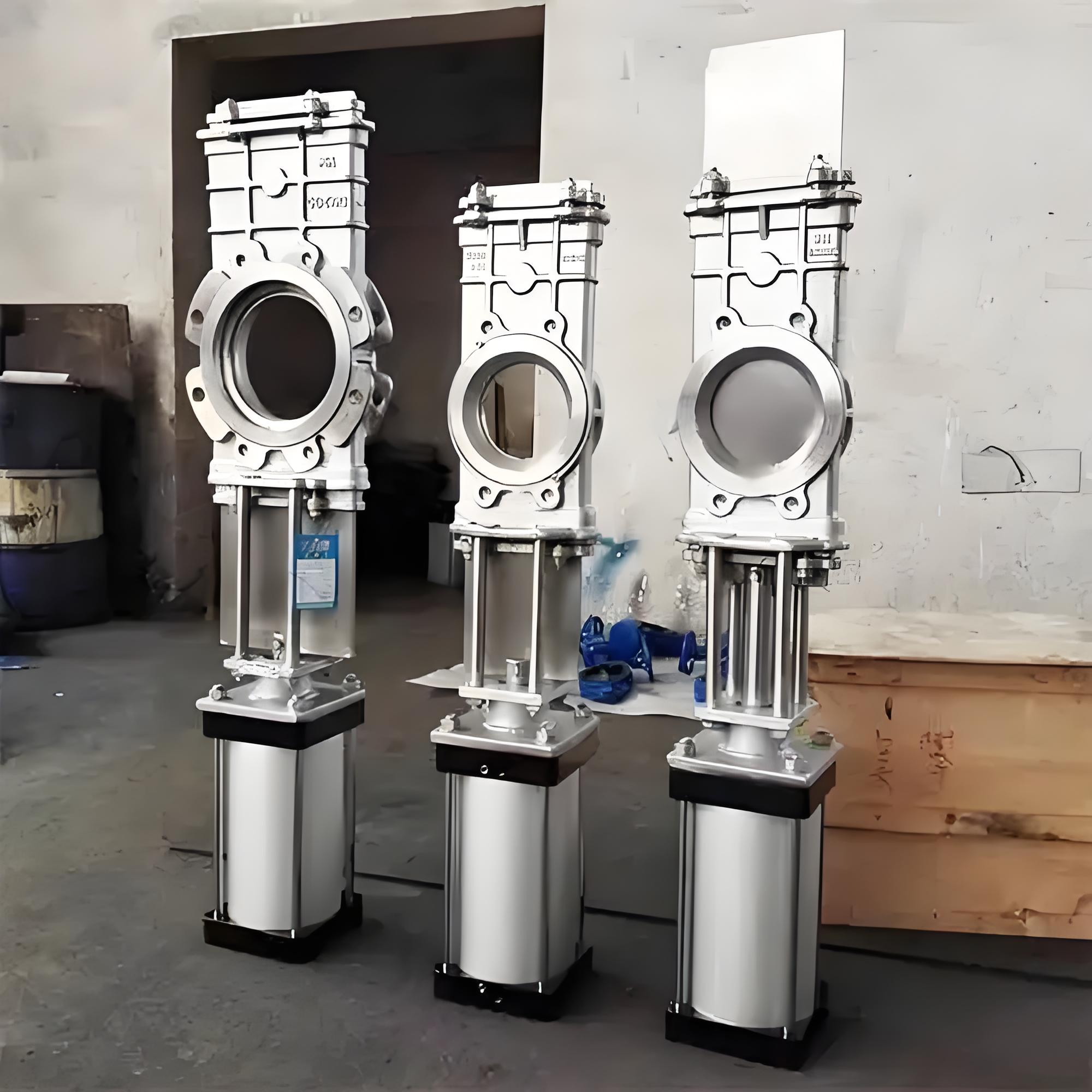 氣動(dòng)穿透式插板閥